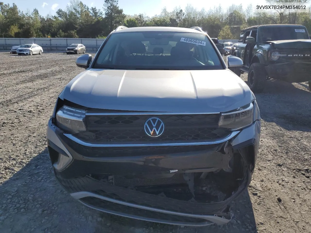 2023 Volkswagen Taos Se VIN: 3VVSX7B24PM354012 Lot: 48965034