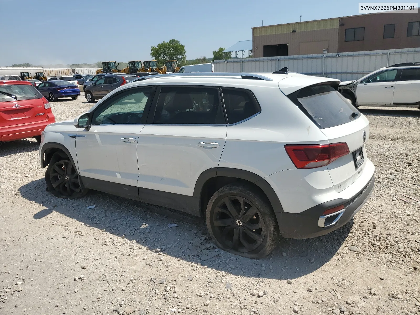 2023 Volkswagen Taos Se VIN: 3VVNX7B26PM301101 Lot: 65414164