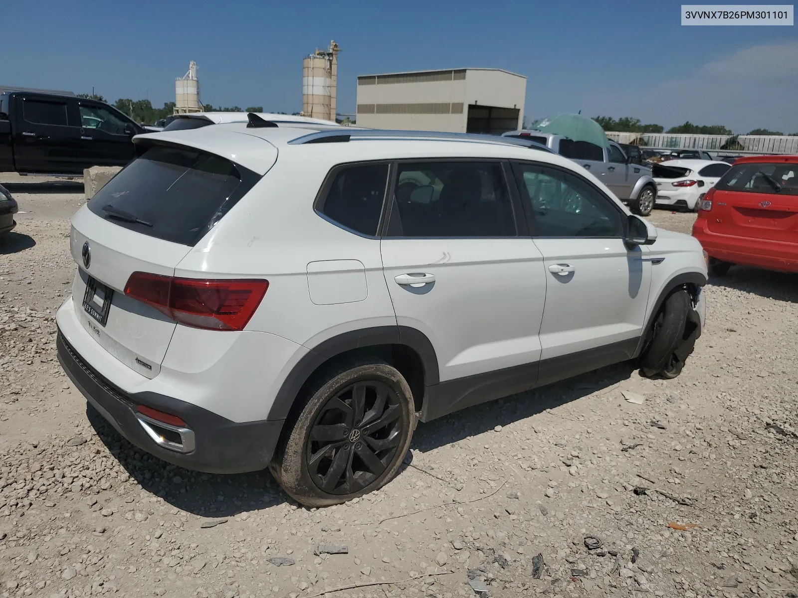 2023 Volkswagen Taos Se VIN: 3VVNX7B26PM301101 Lot: 65414164