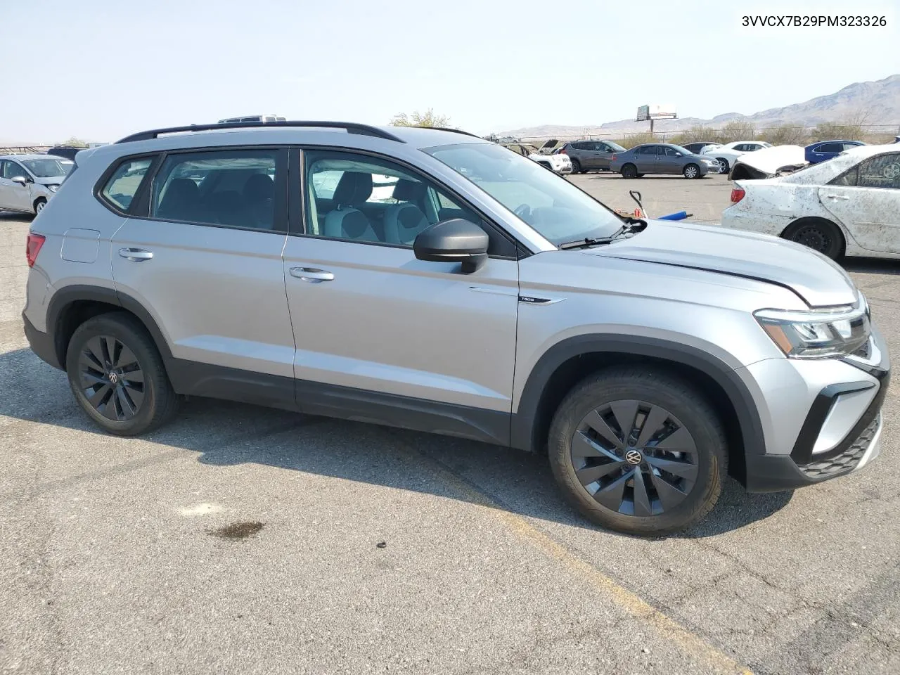 2023 Volkswagen Taos S VIN: 3VVCX7B29PM323326 Lot: 71135494