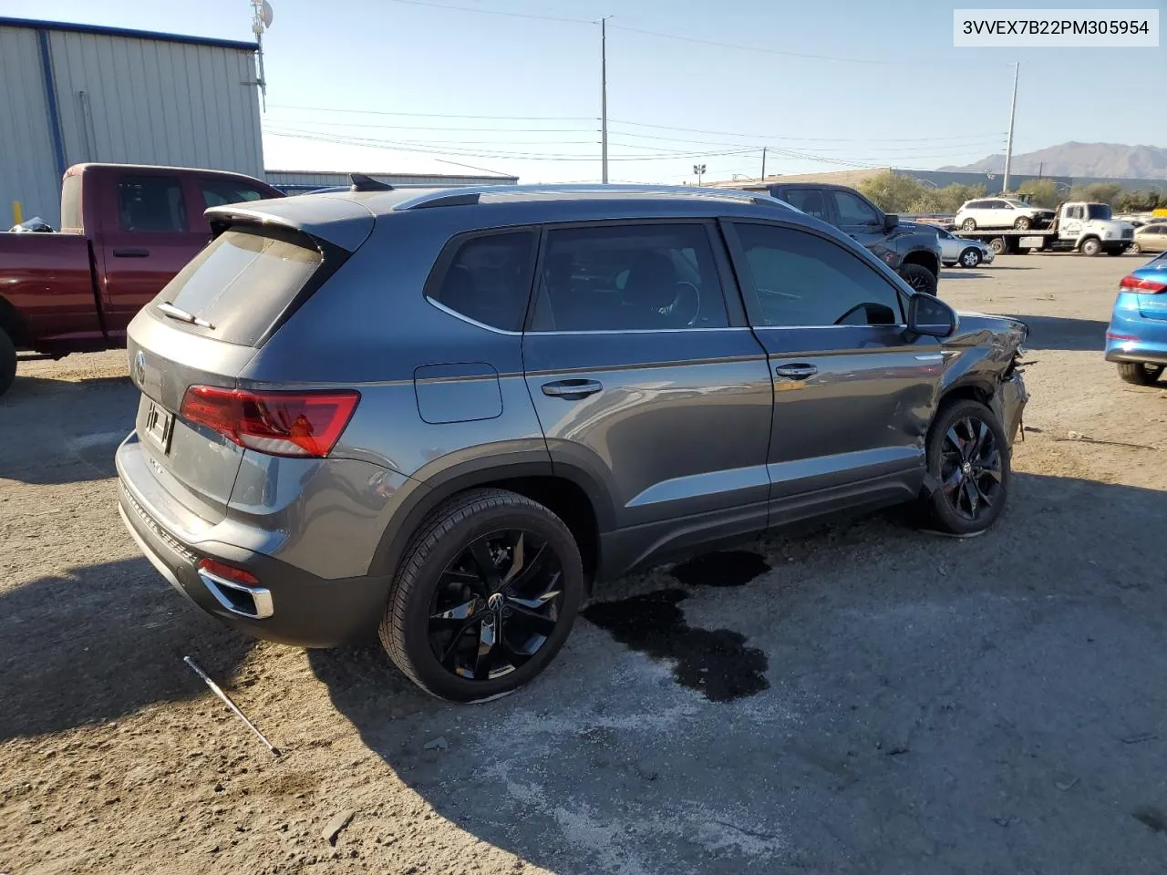 2023 Volkswagen Taos Se VIN: 3VVEX7B22PM305954 Lot: 74392444