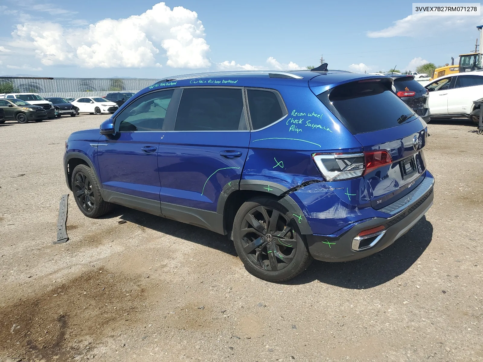 3VVEX7B27RM071278 2024 Volkswagen Taos Se