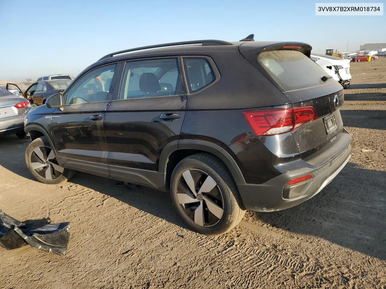 3VV8X7B2XRM018734 2024 Volkswagen Taos S