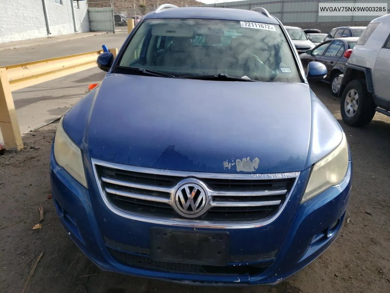 2009 Volkswagen Tiguan S VIN: WVGAV75NX9W003285 Lot: 43352914