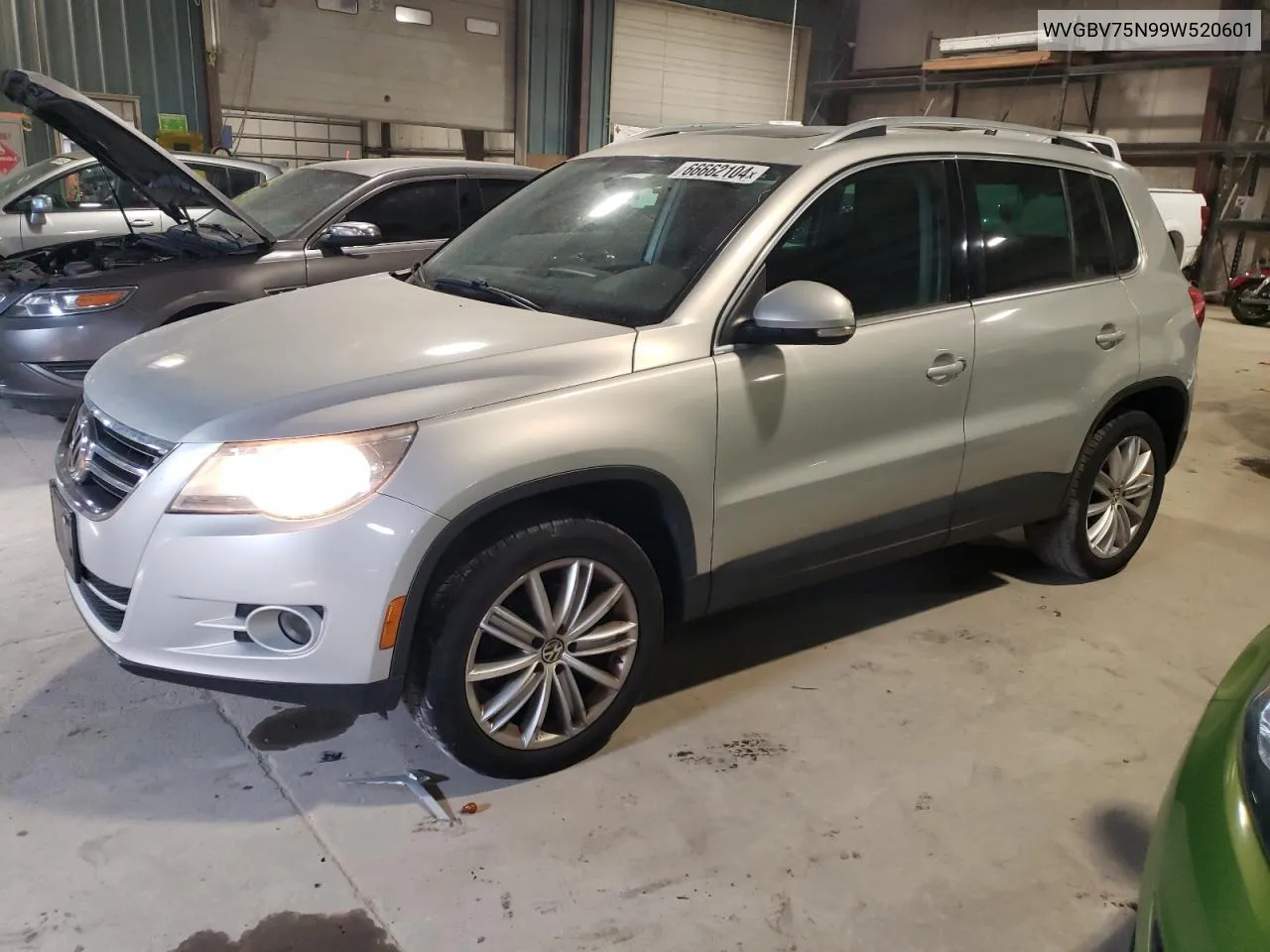 2009 Volkswagen Tiguan Se VIN: WVGBV75N99W520601 Lot: 66662104