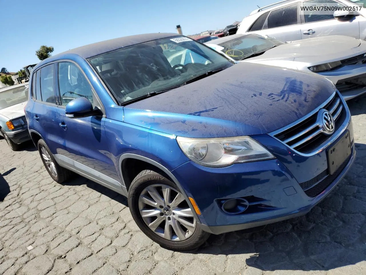 2009 Volkswagen Tiguan S VIN: WVGAV75N09W002517 Lot: 68326674