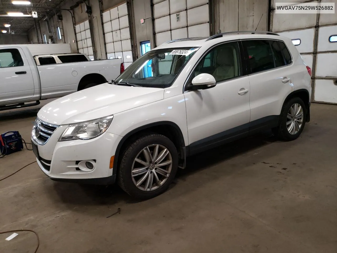 WVGAV75N29W526882 2009 Volkswagen Tiguan S