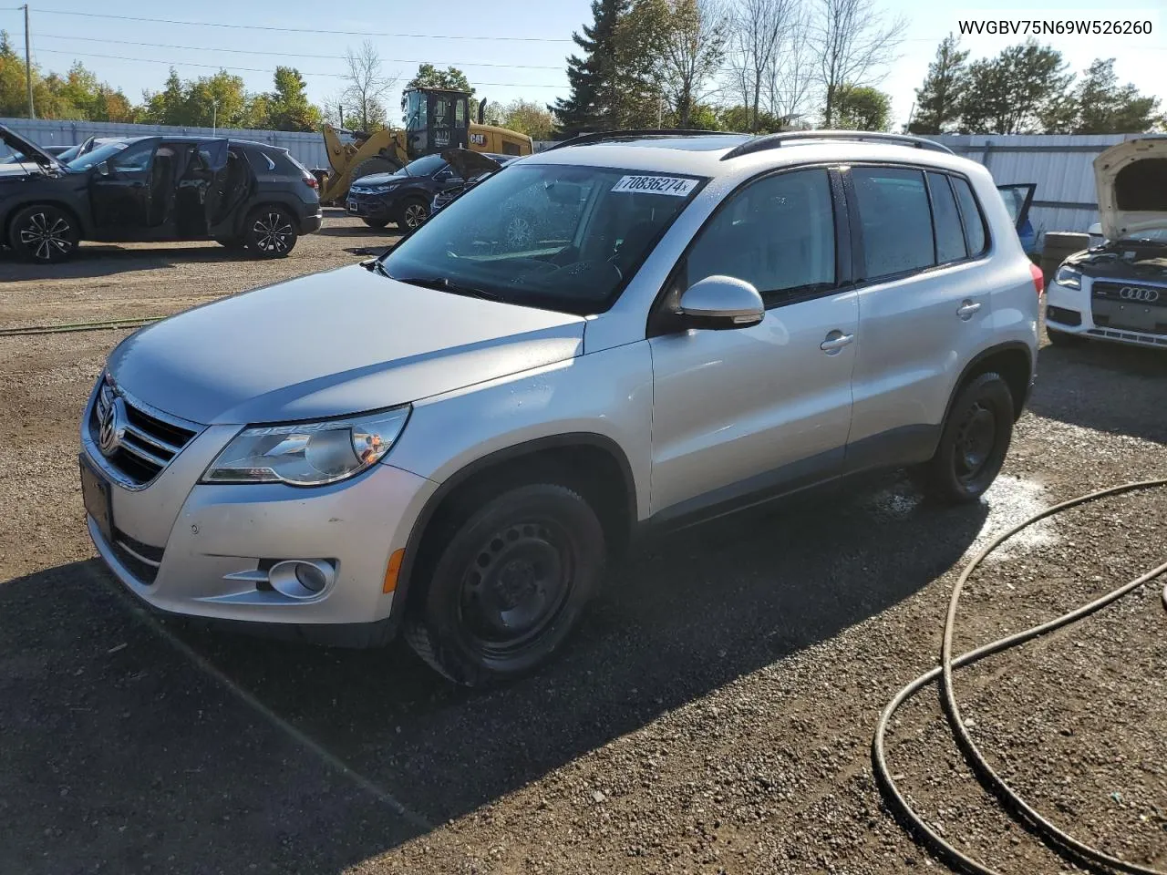 WVGBV75N69W526260 2009 Volkswagen Tiguan Se