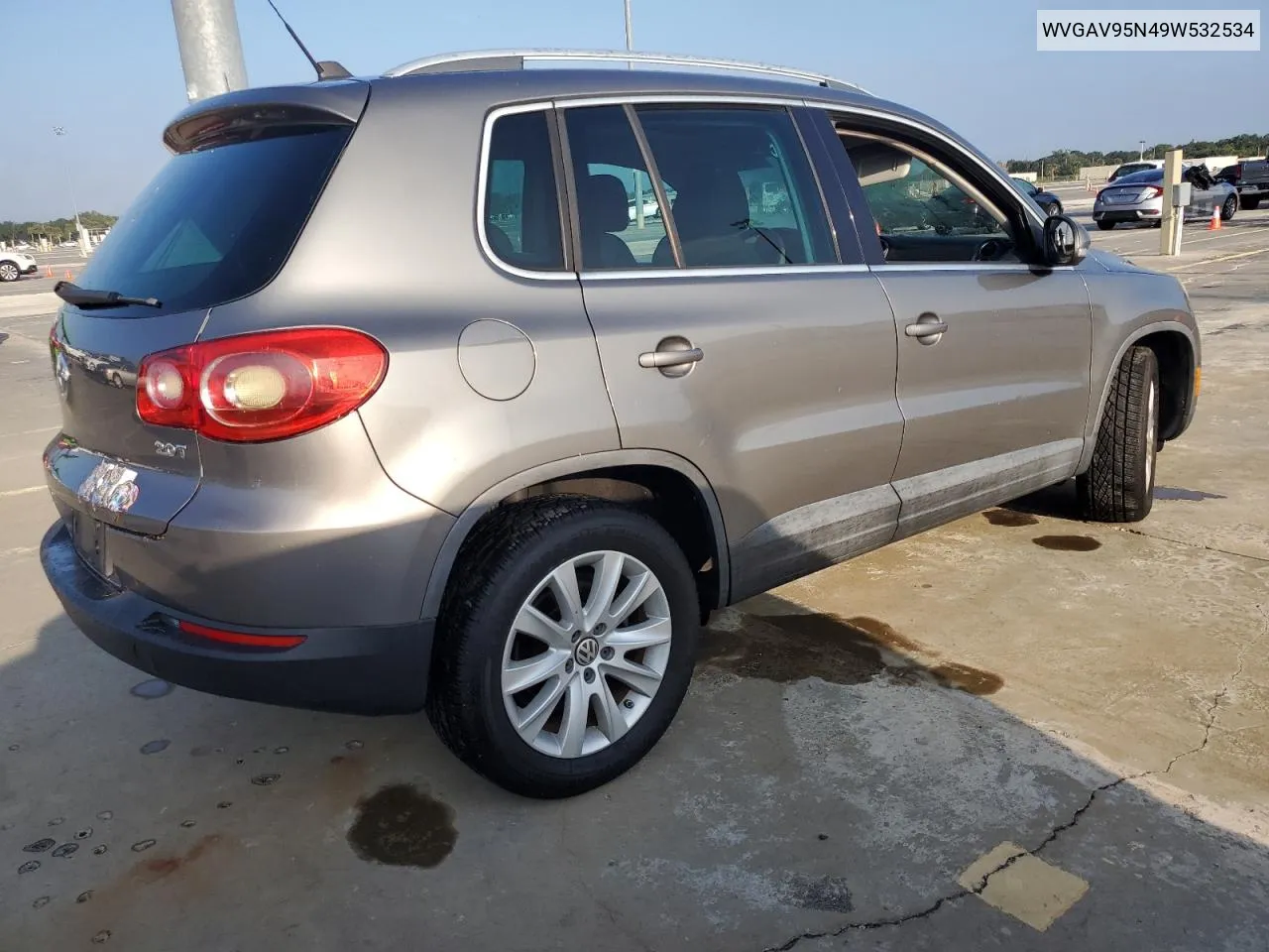 2009 Volkswagen Tiguan S VIN: WVGAV95N49W532534 Lot: 73825674