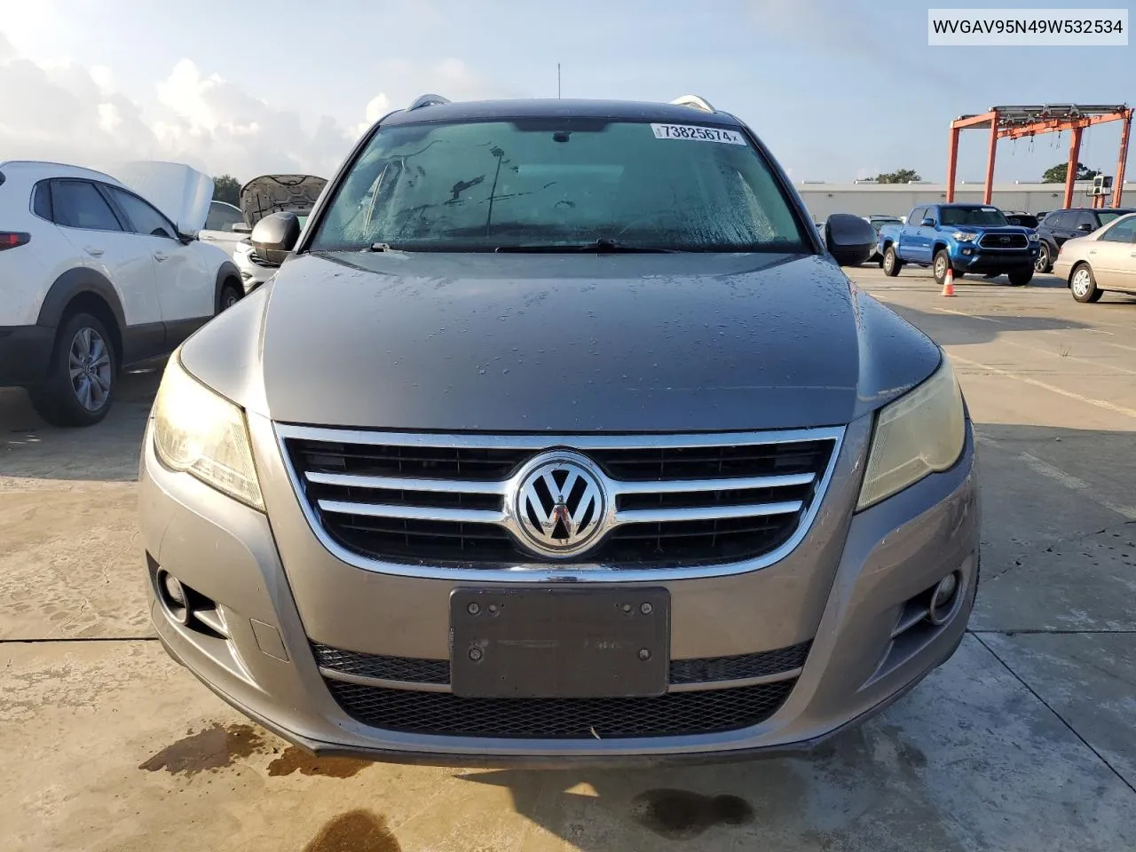 2009 Volkswagen Tiguan S VIN: WVGAV95N49W532534 Lot: 73825674