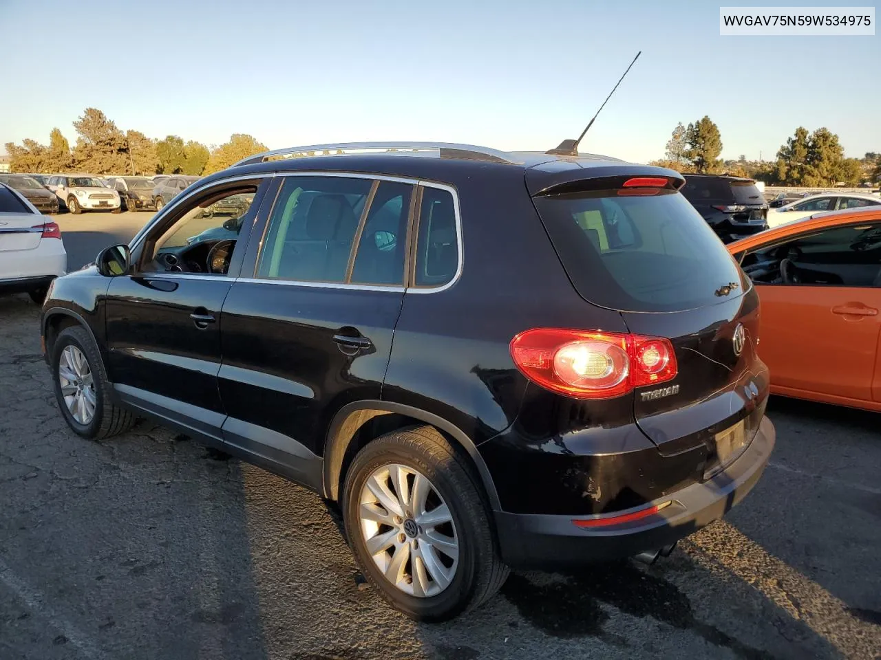 WVGAV75N59W534975 2009 Volkswagen Tiguan S