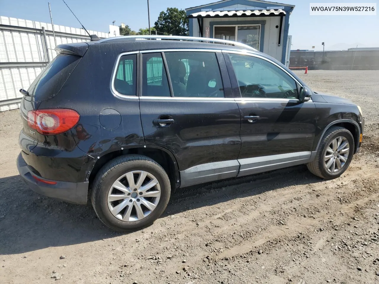 2009 Volkswagen Tiguan S VIN: WVGAV75N39W527216 Lot: 75563864