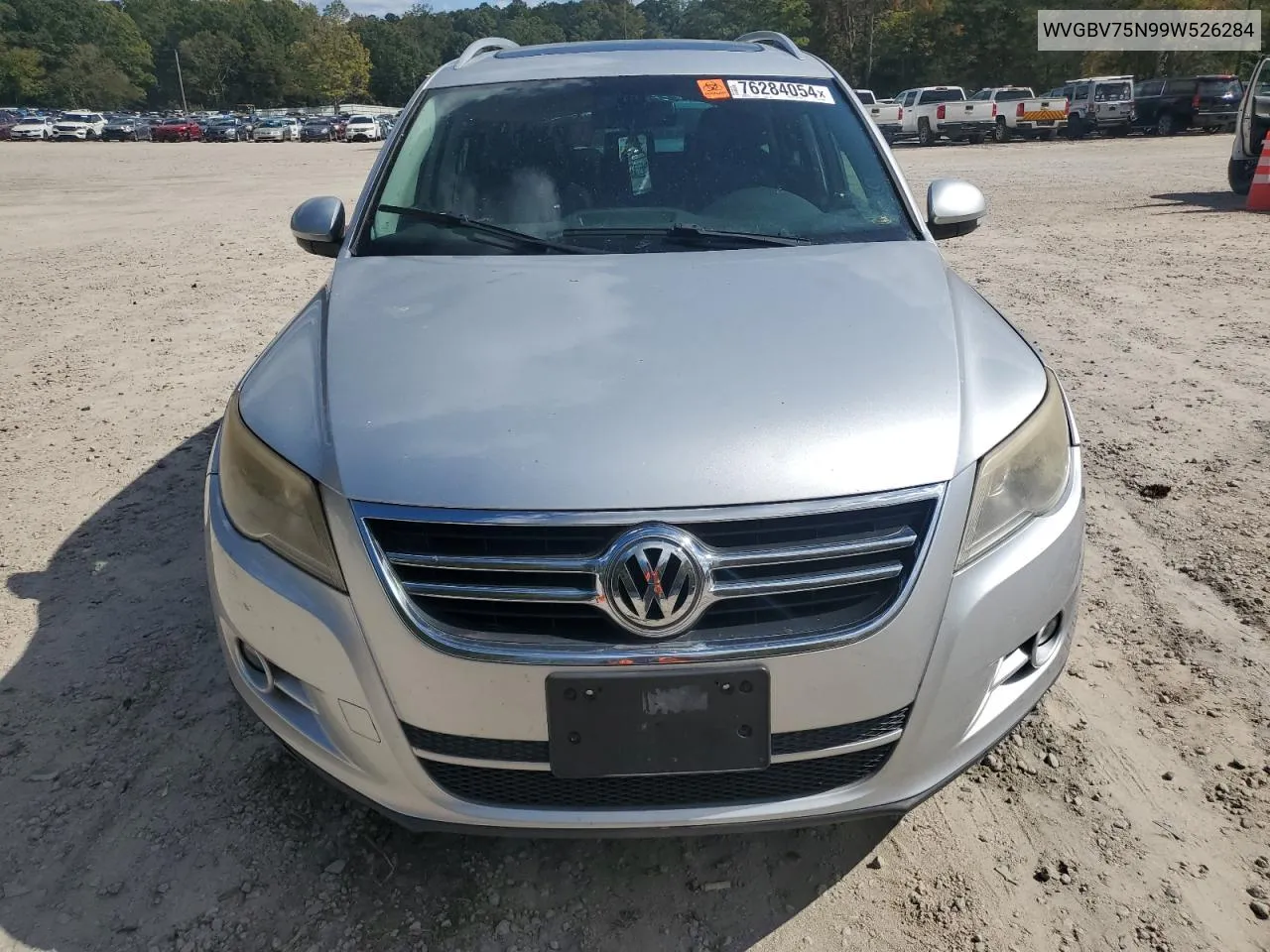 2009 Volkswagen Tiguan Se VIN: WVGBV75N99W526284 Lot: 76284054