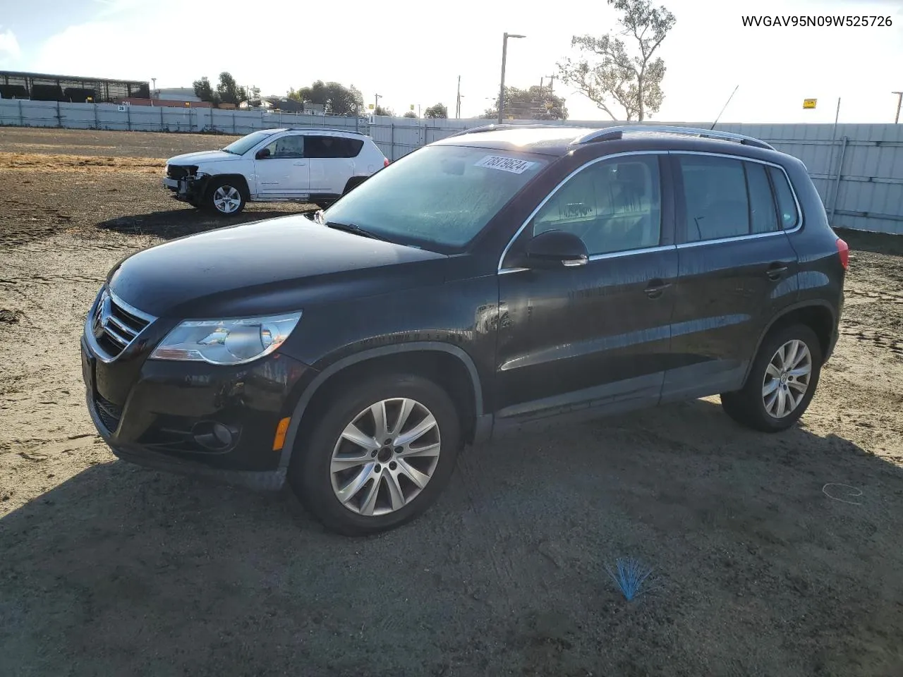 2009 Volkswagen Tiguan S VIN: WVGAV95N09W525726 Lot: 78879624