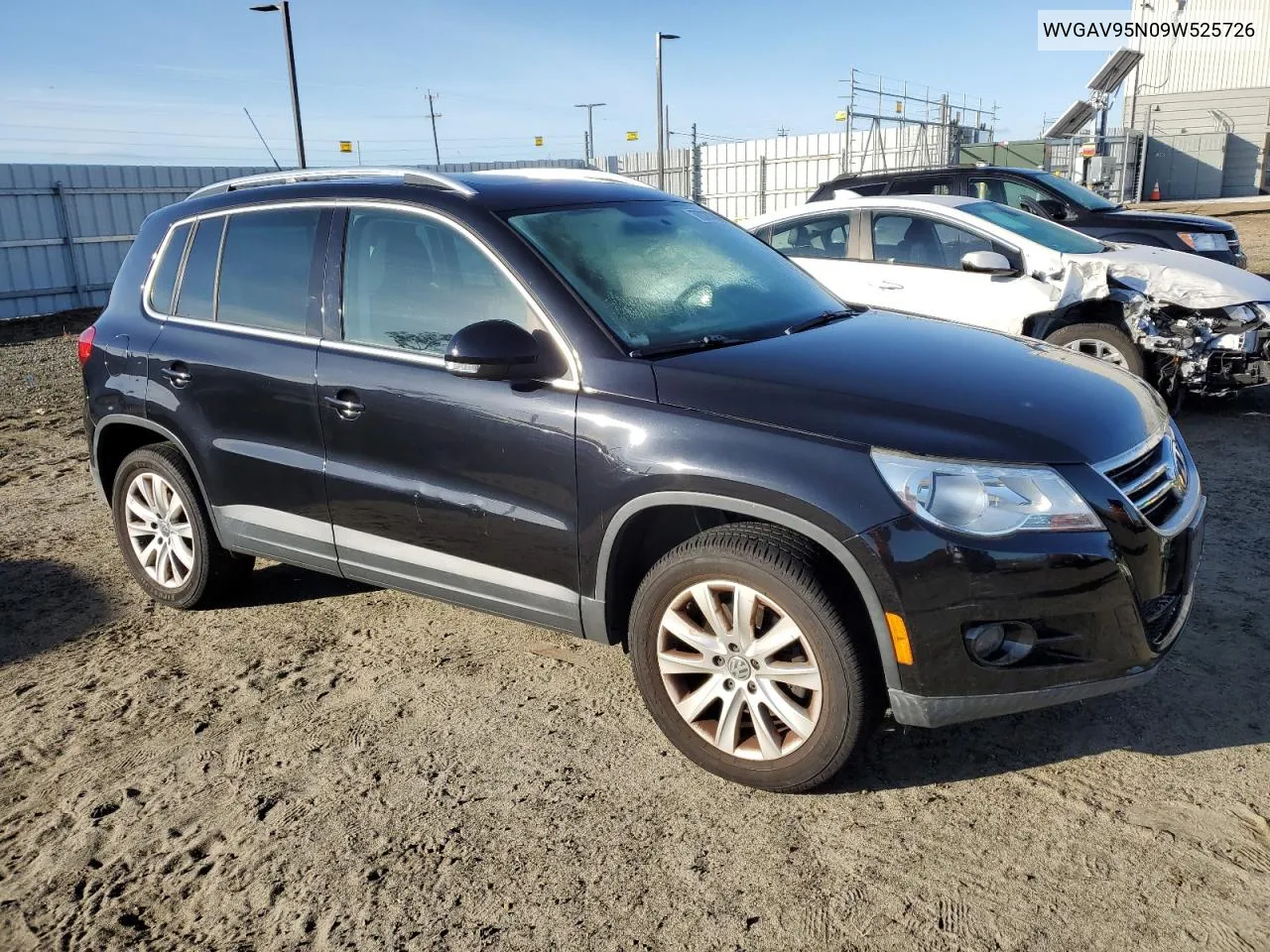 2009 Volkswagen Tiguan S VIN: WVGAV95N09W525726 Lot: 78879624