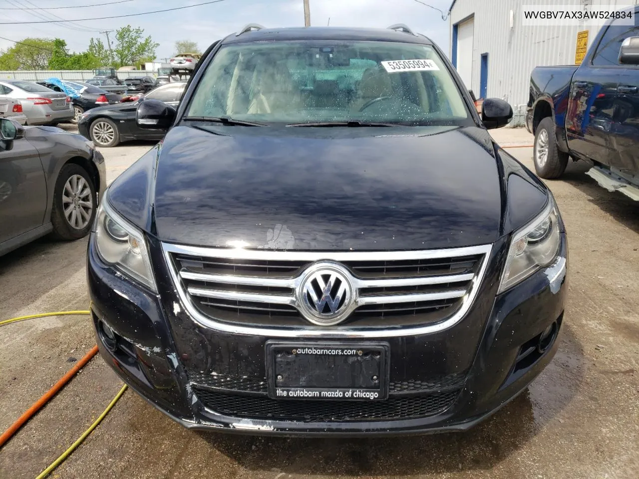 WVGBV7AX3AW524834 2010 Volkswagen Tiguan Se