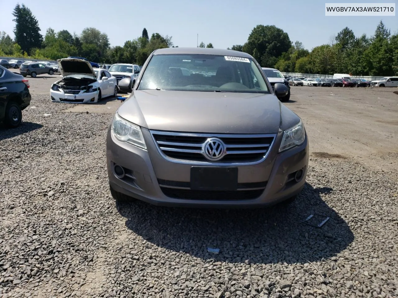 WVGBV7AX3AW521710 2010 Volkswagen Tiguan Se