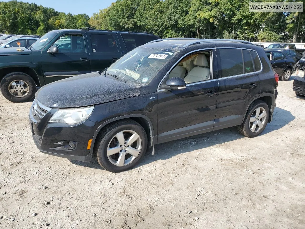 2010 Volkswagen Tiguan Se VIN: WVGBV7AX3AW514255 Lot: 71745944