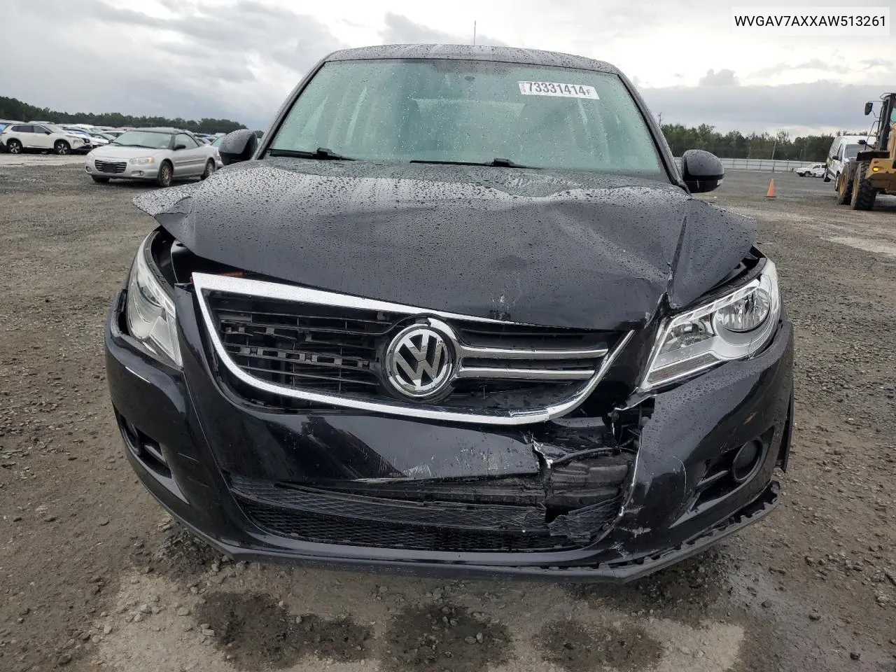 WVGAV7AXXAW513261 2010 Volkswagen Tiguan S