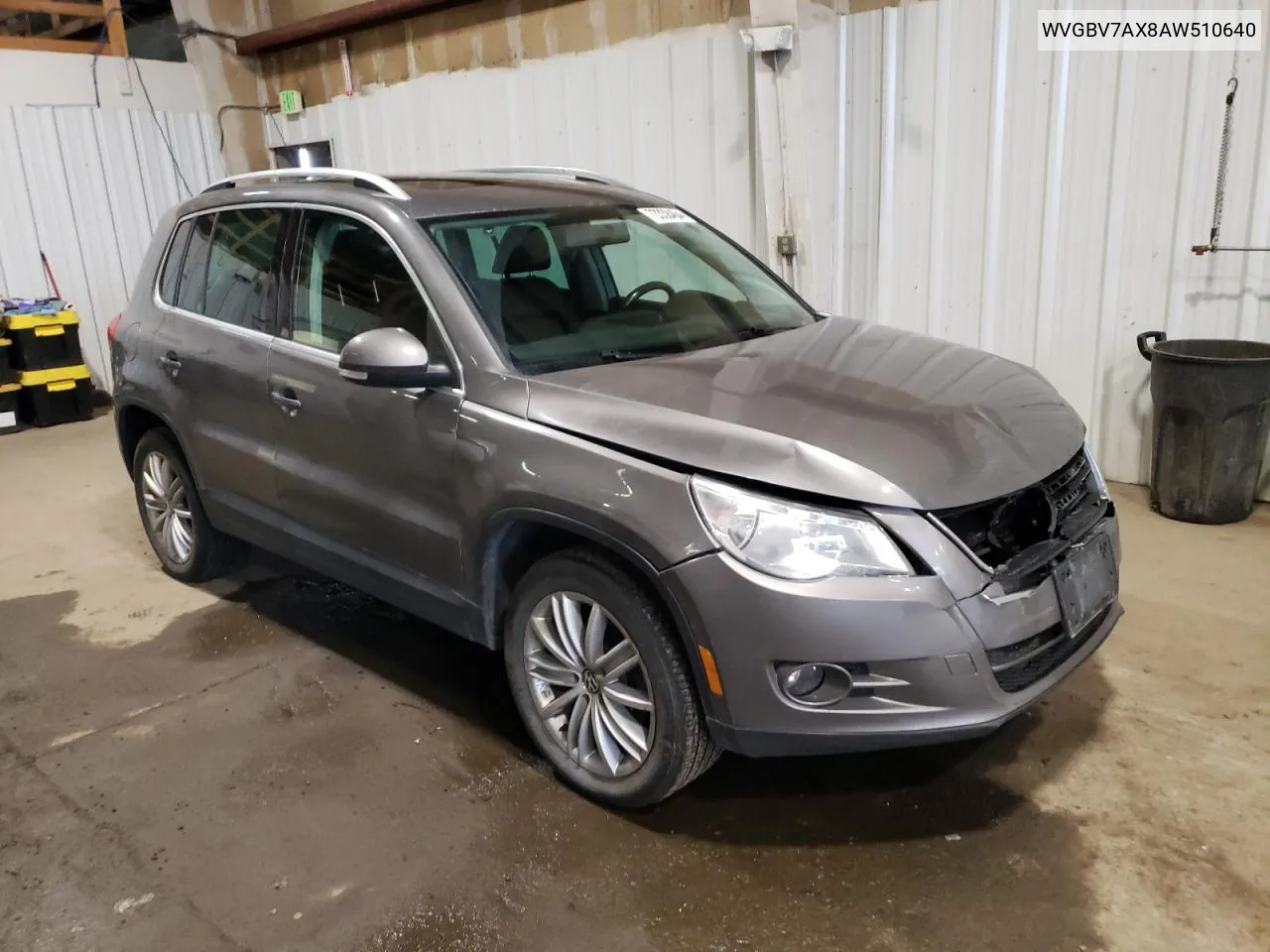 2010 Volkswagen Tiguan Se VIN: WVGBV7AX8AW510640 Lot: 73338464