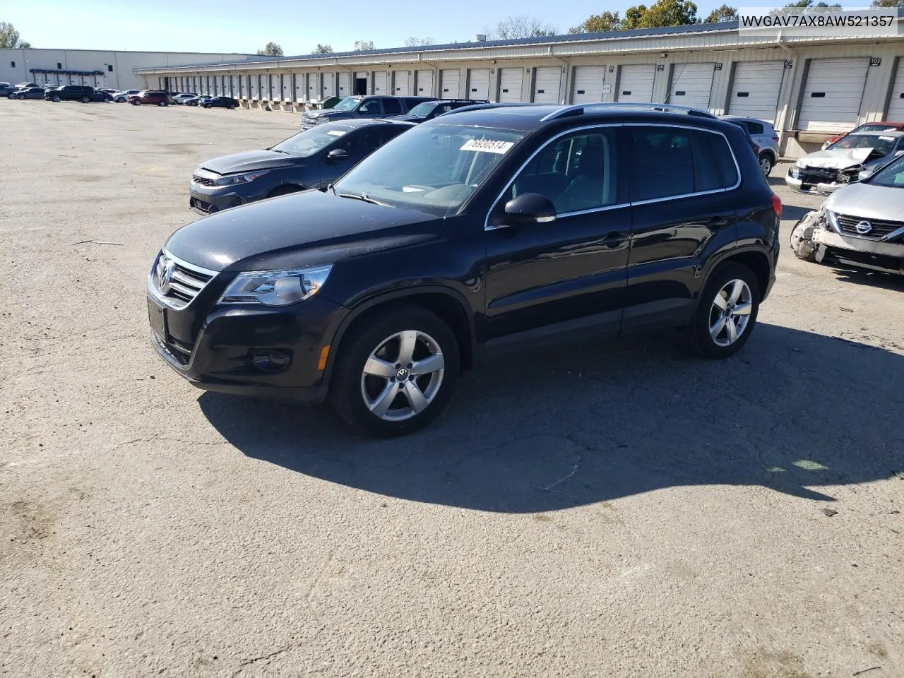 2010 Volkswagen Tiguan S VIN: WVGAV7AX8AW521357 Lot: 76930514