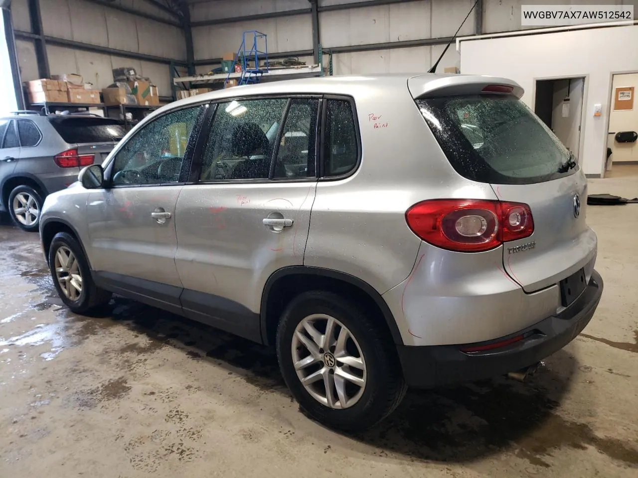 2010 Volkswagen Tiguan Se VIN: WVGBV7AX7AW512542 Lot: 78098574