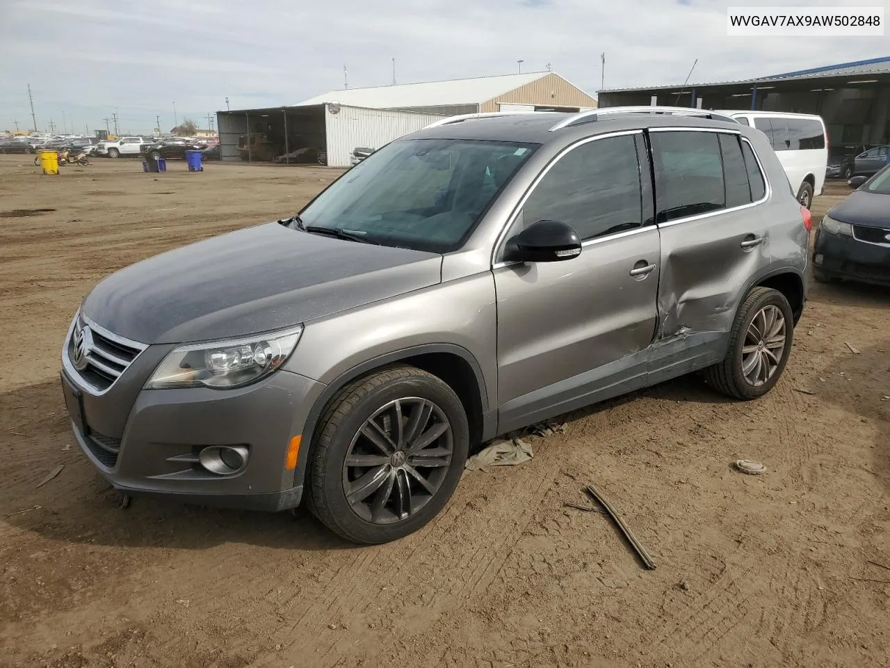 2010 Volkswagen Tiguan S VIN: WVGAV7AX9AW502848 Lot: 78667614