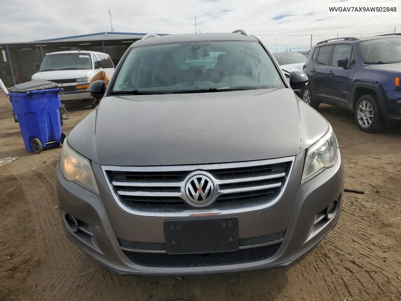 2010 Volkswagen Tiguan S VIN: WVGAV7AX9AW502848 Lot: 78667614