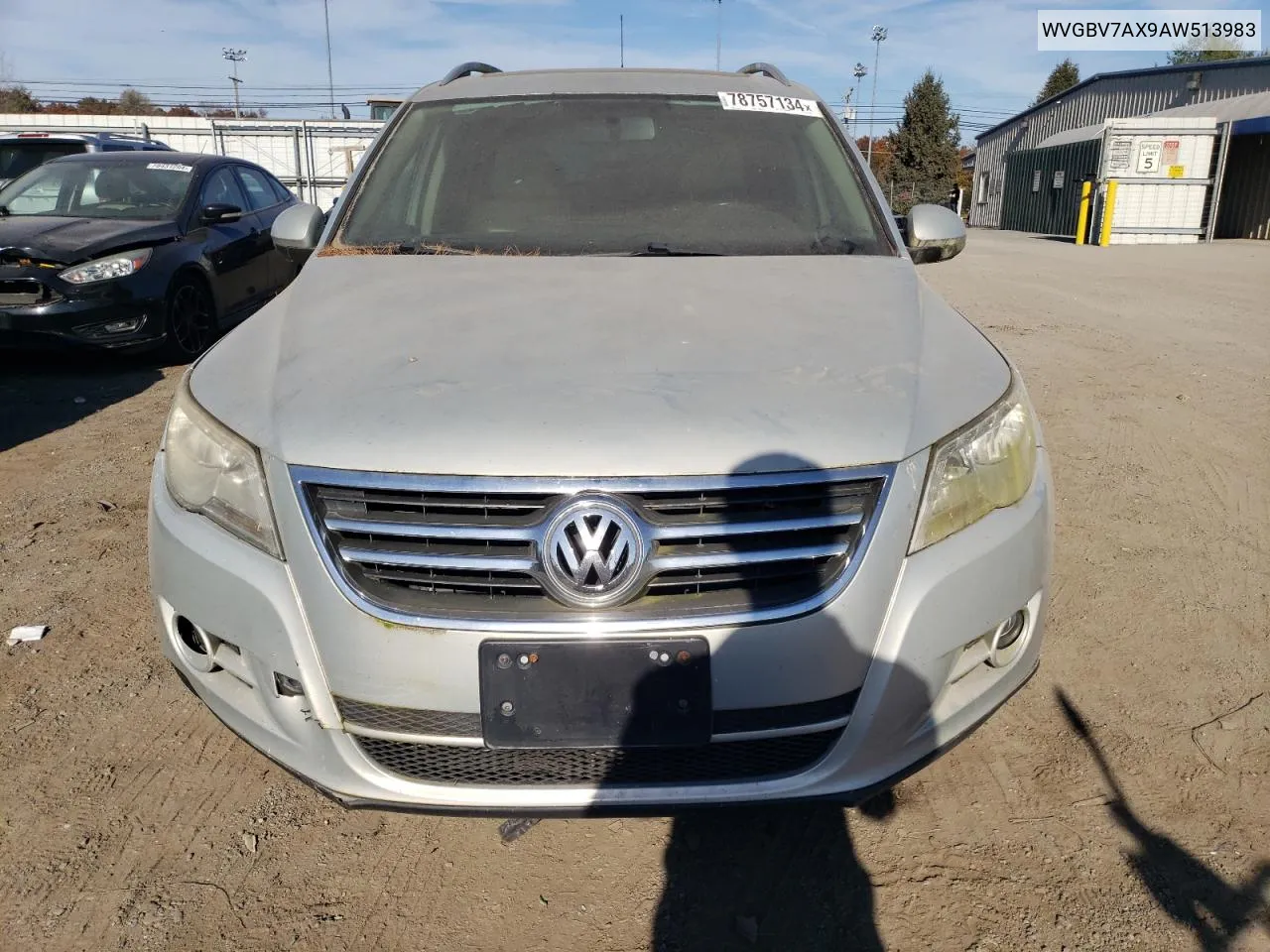 2010 Volkswagen Tiguan Se VIN: WVGBV7AX9AW513983 Lot: 78757134