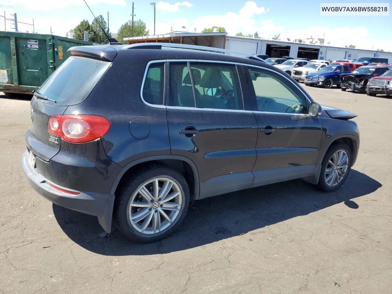 WVGBV7AX6BW558218 2011 Volkswagen Tiguan S