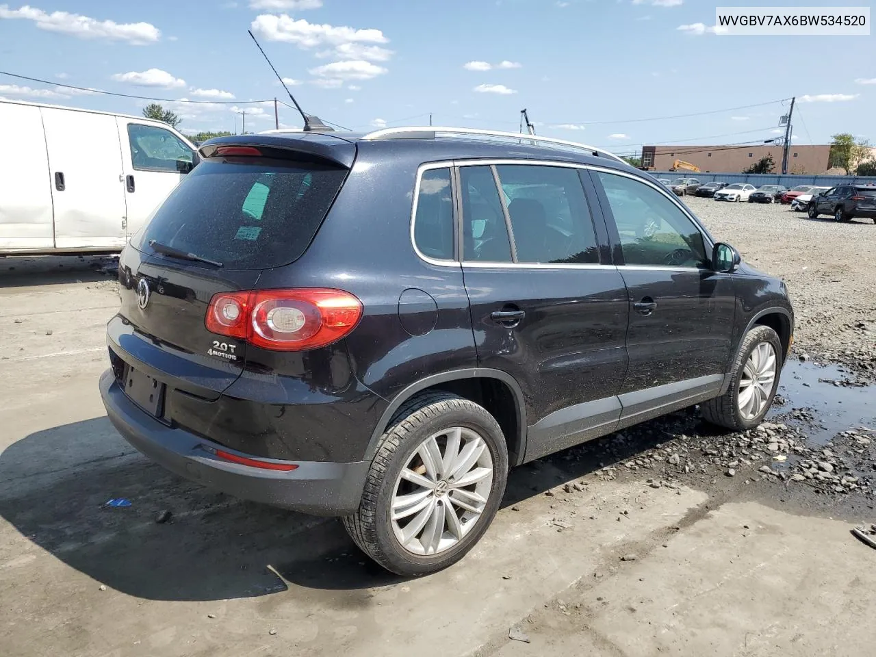 2011 Volkswagen Tiguan S VIN: WVGBV7AX6BW534520 Lot: 70286114