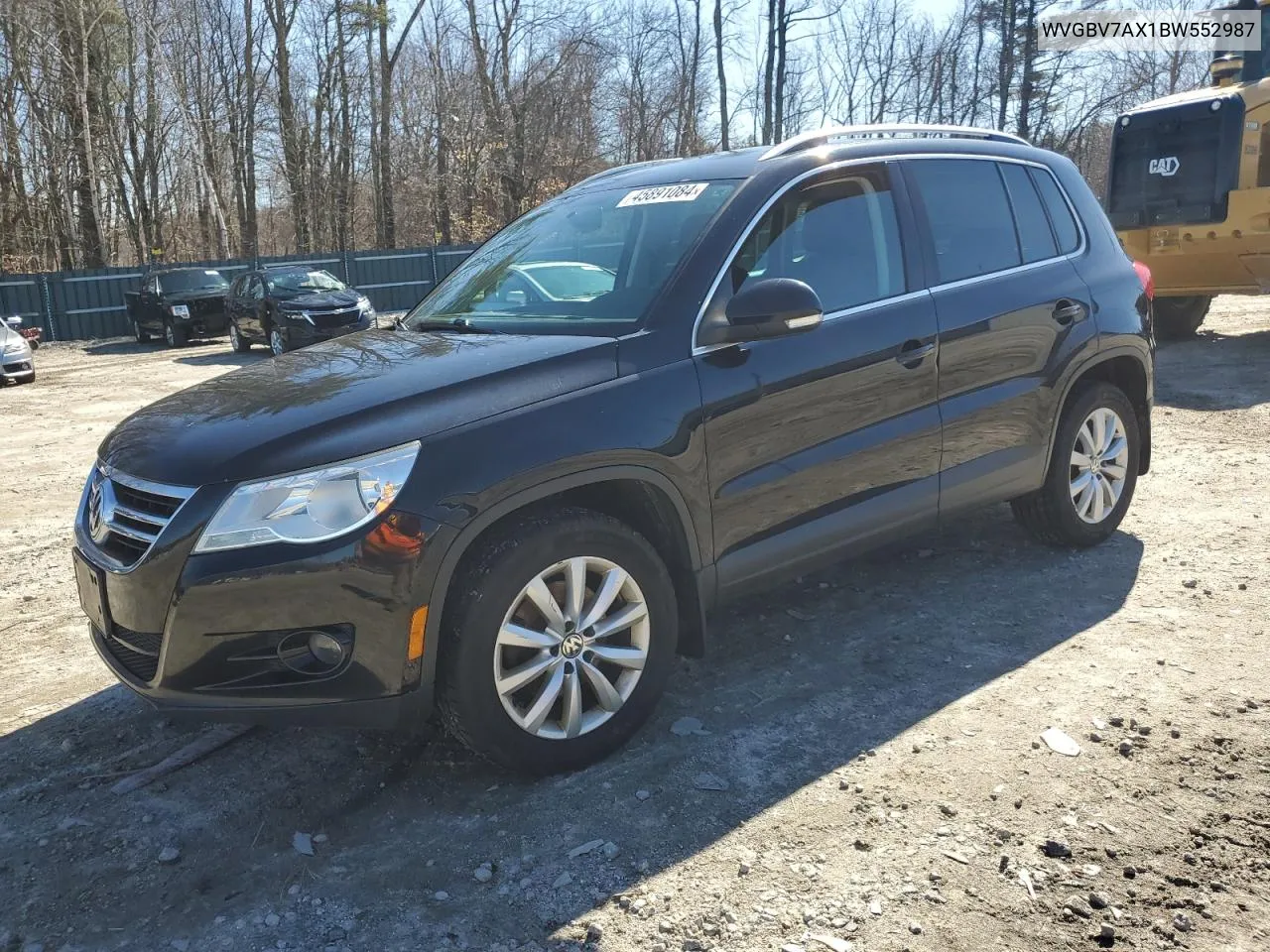 2011 Volkswagen Tiguan S VIN: WVGBV7AX1BW552987 Lot: 73642264