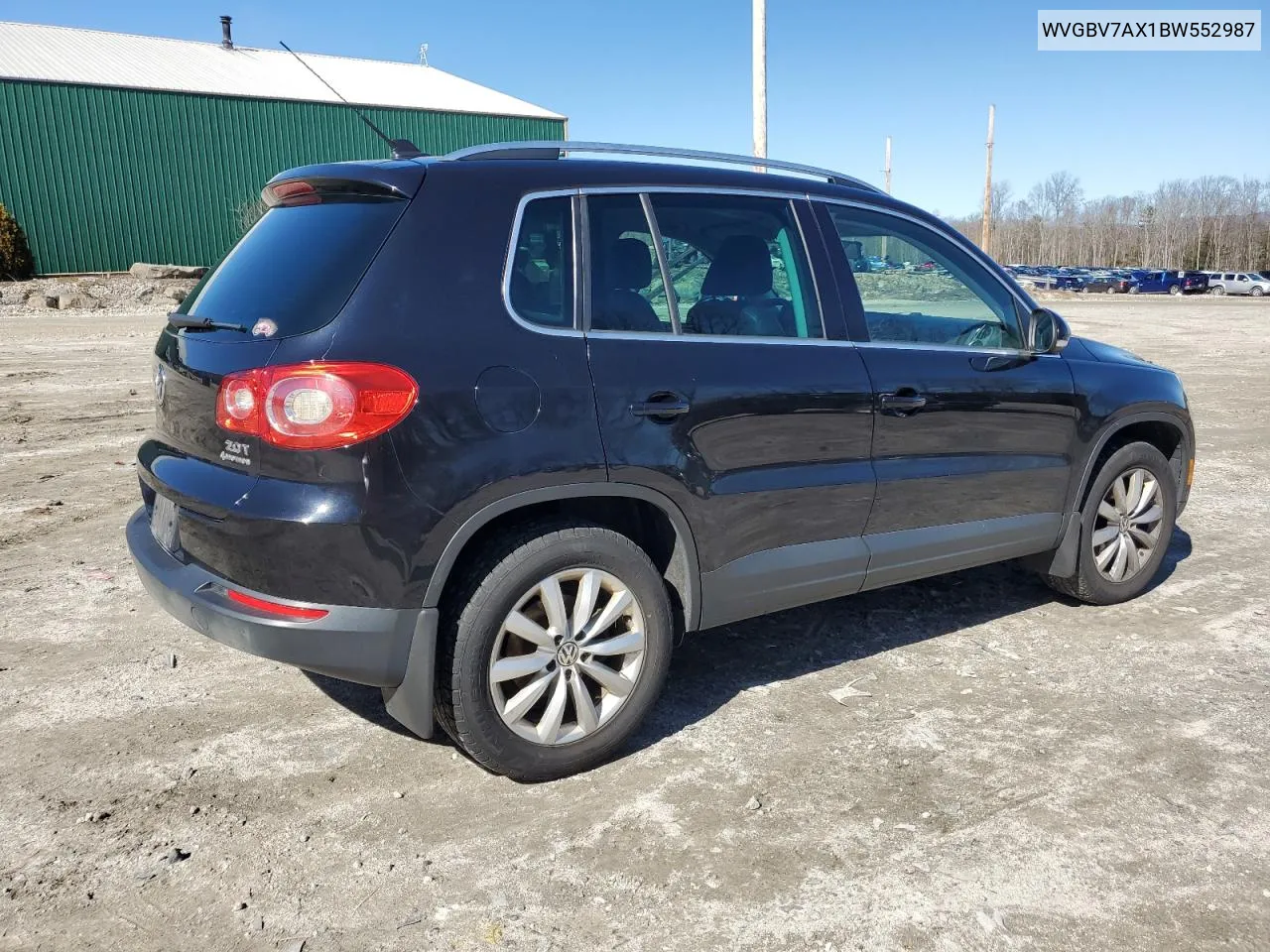 WVGBV7AX1BW552987 2011 Volkswagen Tiguan S