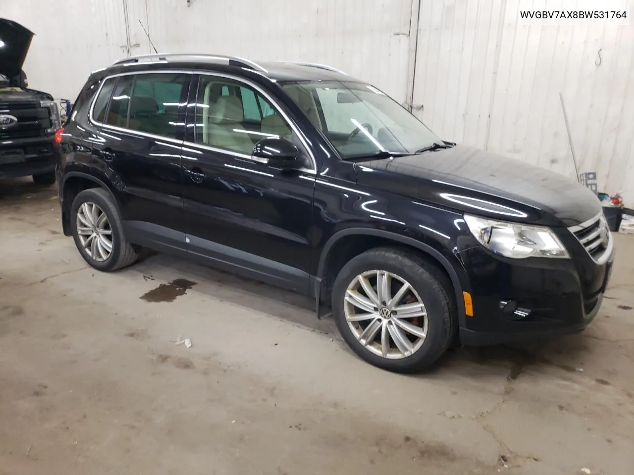 2011 Volkswagen Tiguan S VIN: WVGBV7AX8BW531764 Lot: 76064754