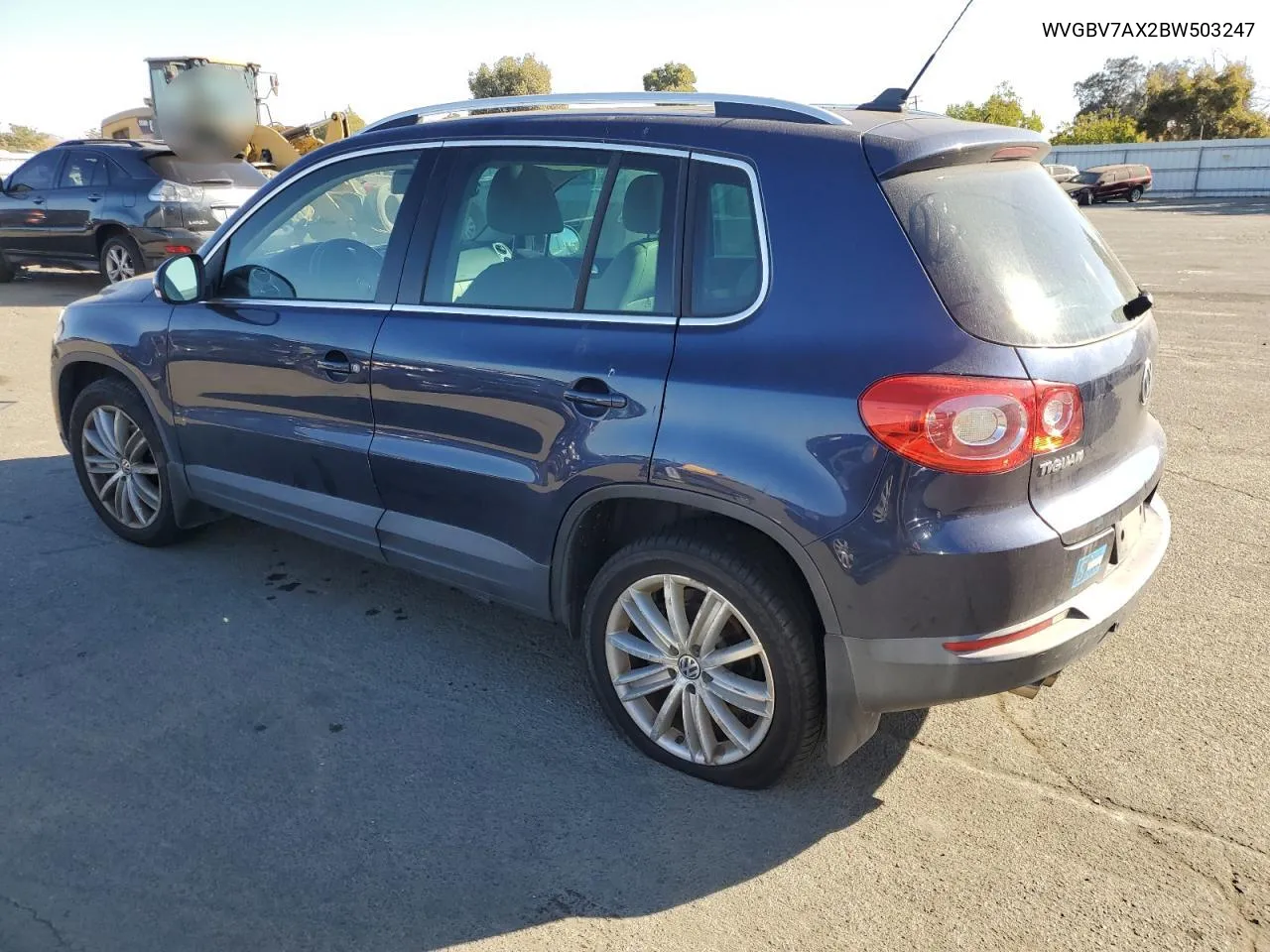 2011 Volkswagen Tiguan S VIN: WVGBV7AX2BW503247 Lot: 77281074