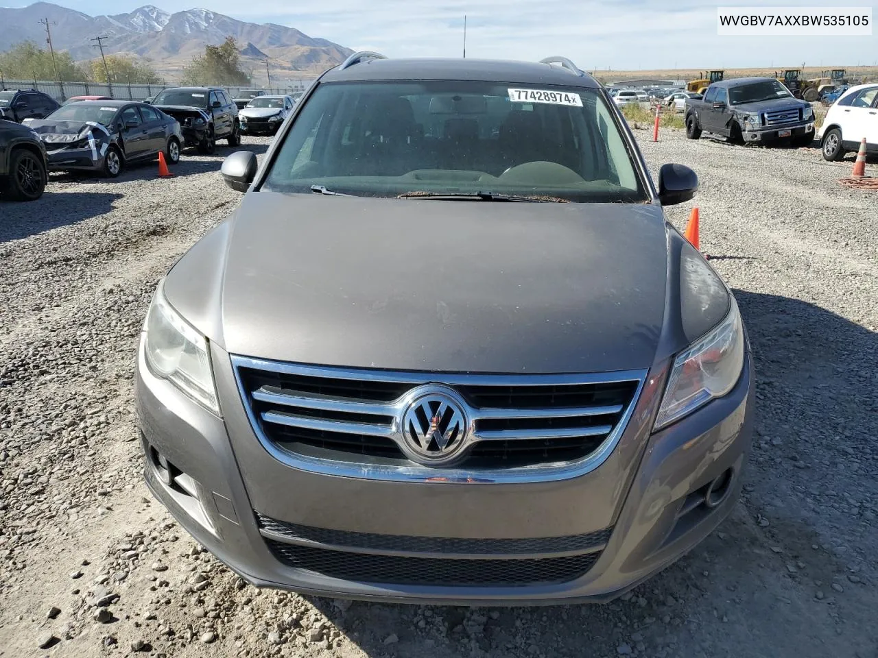 WVGBV7AXXBW535105 2011 Volkswagen Tiguan S