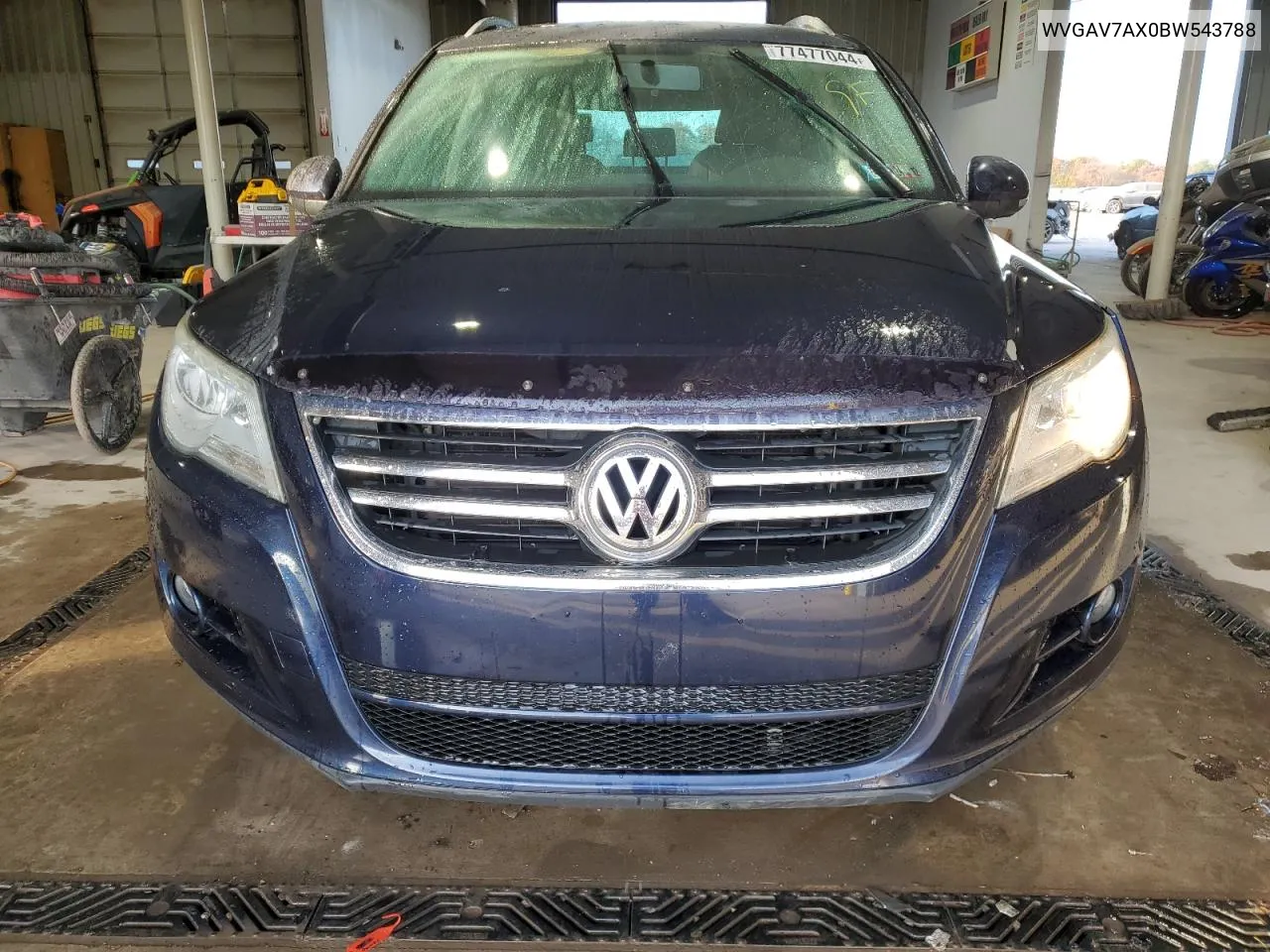 2011 Volkswagen Tiguan S VIN: WVGAV7AX0BW543788 Lot: 77477044