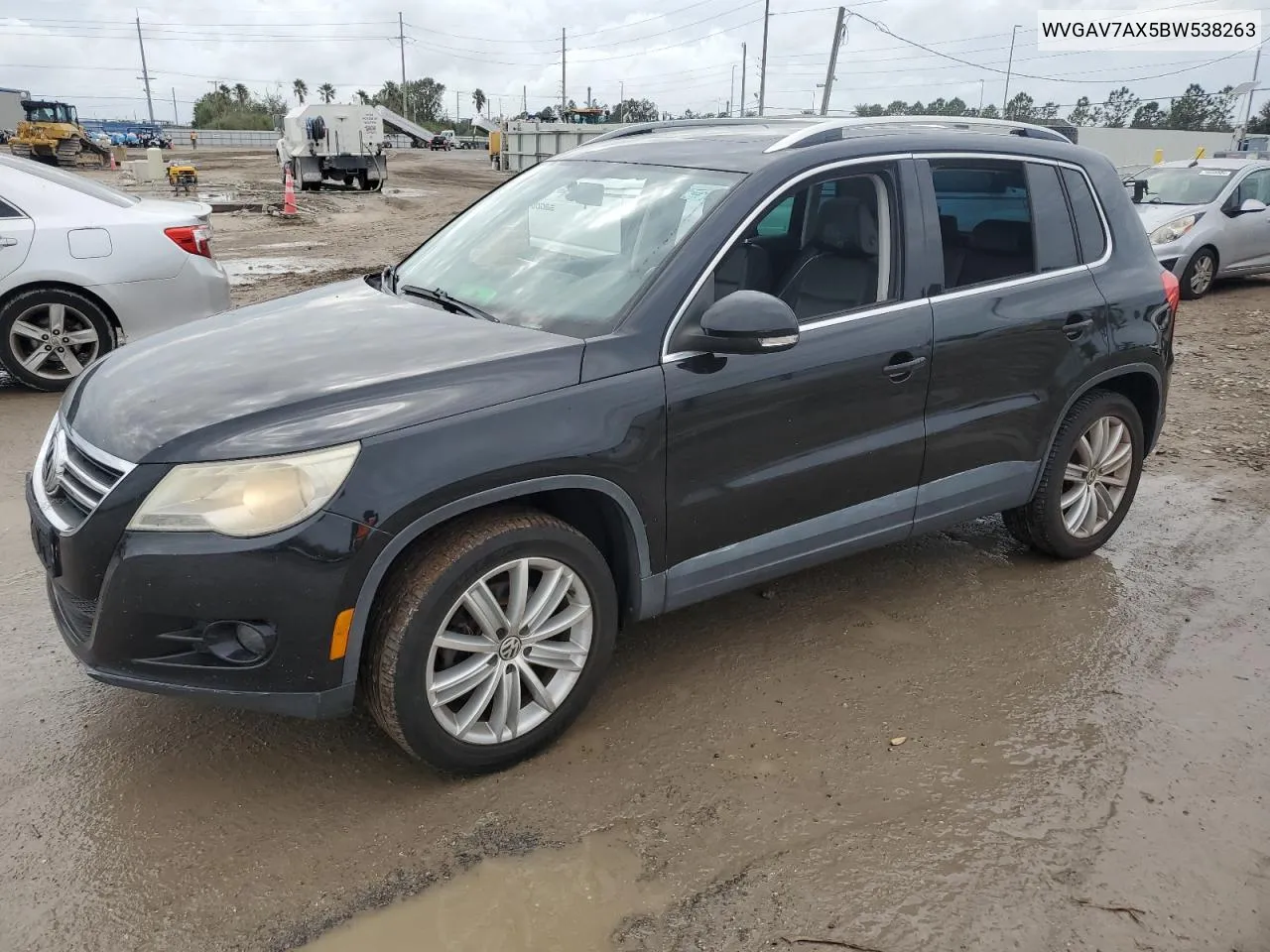 2011 Volkswagen Tiguan S VIN: WVGAV7AX5BW538263 Lot: 78719624