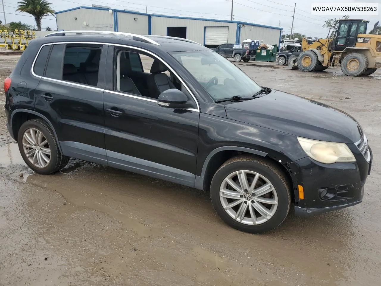 2011 Volkswagen Tiguan S VIN: WVGAV7AX5BW538263 Lot: 78719624