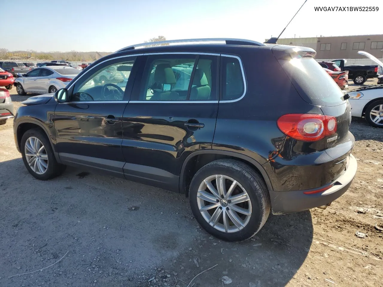 2011 Volkswagen Tiguan S VIN: WVGAV7AX1BW522559 Lot: 79253024