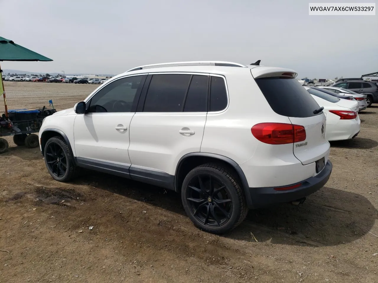 WVGAV7AX6CW533297 2012 Volkswagen Tiguan S