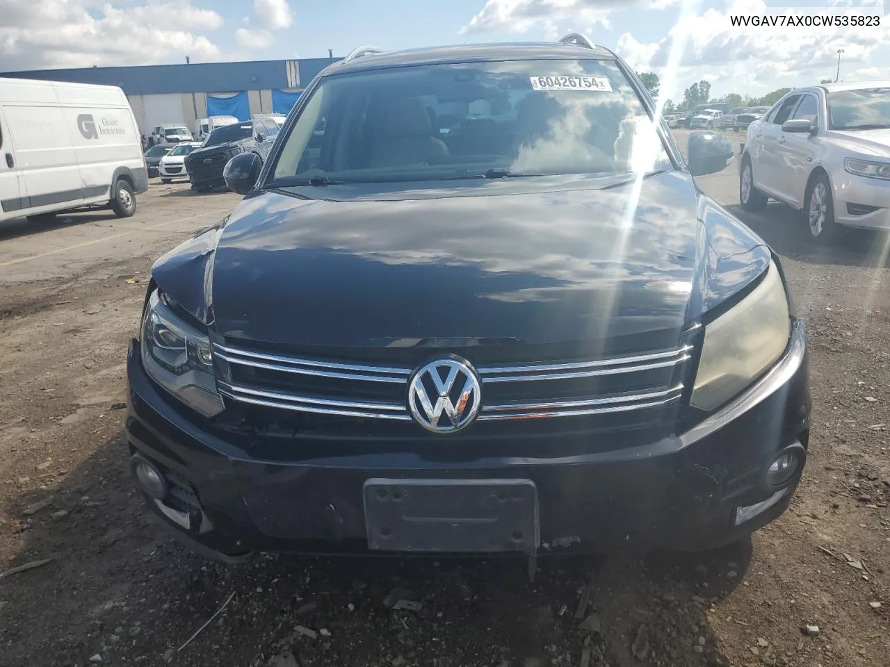 2012 Volkswagen Tiguan S VIN: WVGAV7AX0CW535823 Lot: 60426754