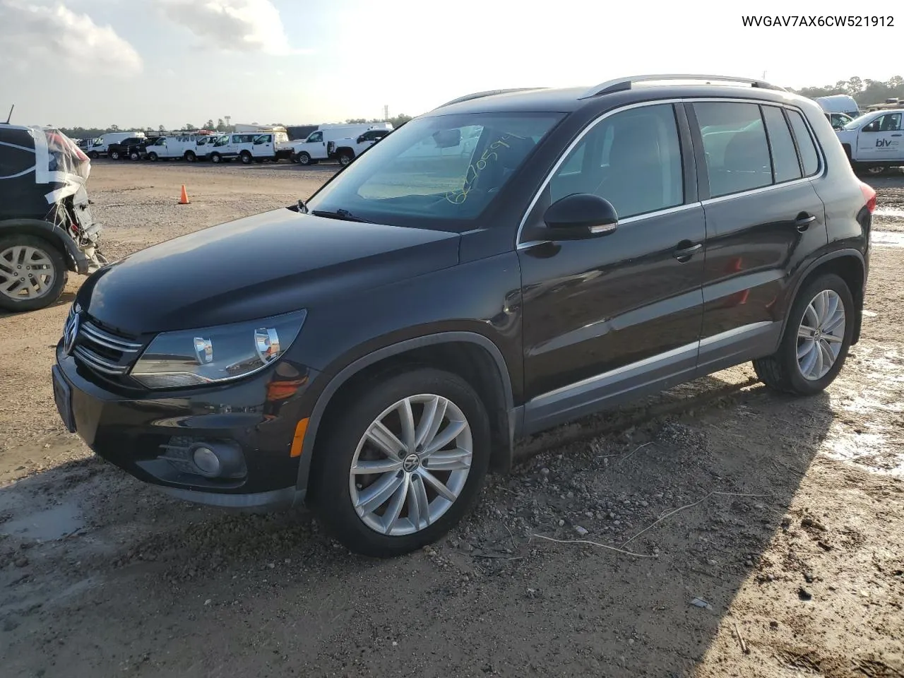 2012 Volkswagen Tiguan S VIN: WVGAV7AX6CW521912 Lot: 62270594