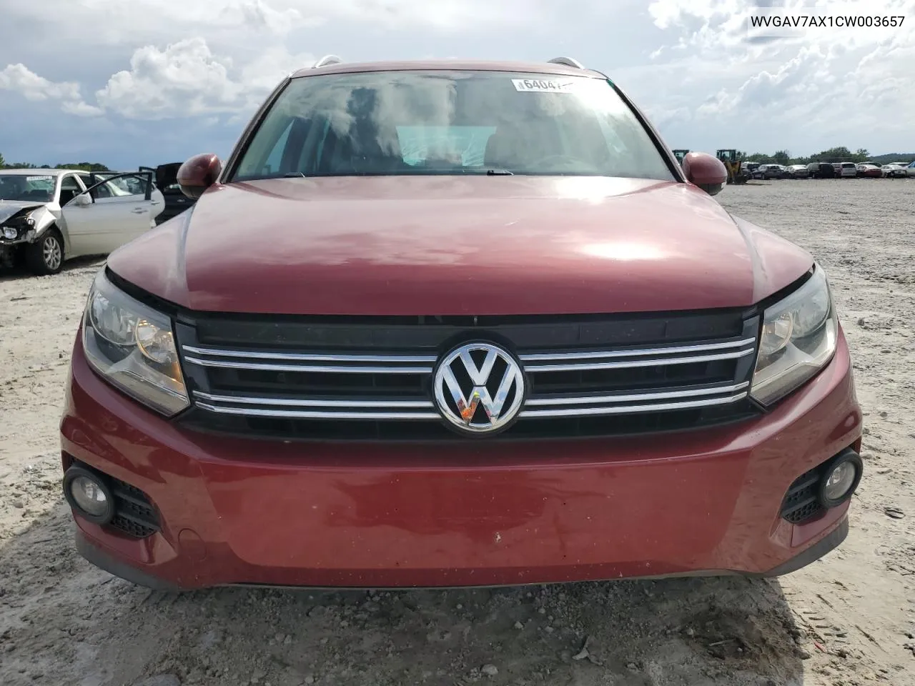 2012 Volkswagen Tiguan S VIN: WVGAV7AX1CW003657 Lot: 64047504