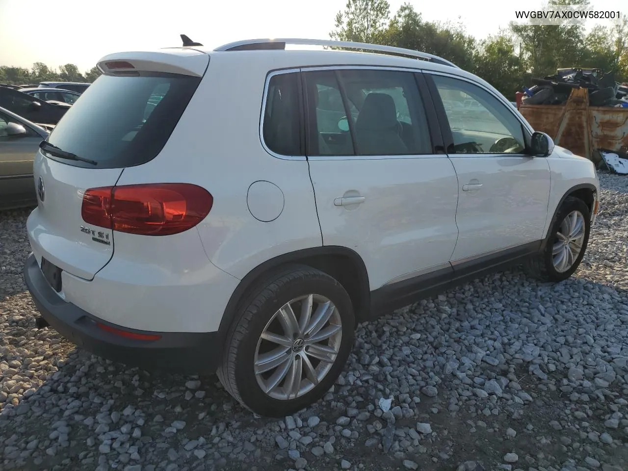 2012 Volkswagen Tiguan S VIN: WVGBV7AX0CW582001 Lot: 65570614