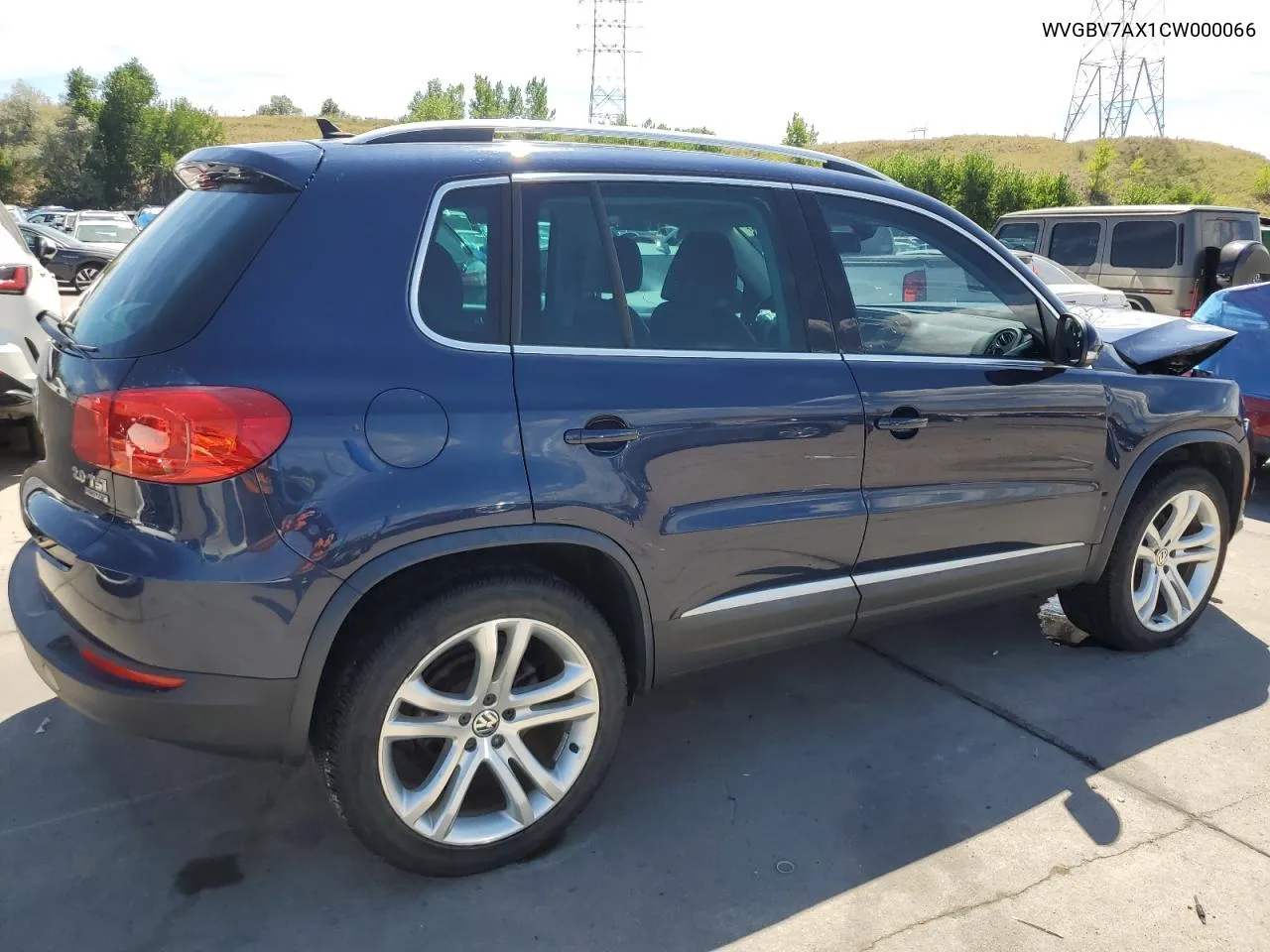 2012 Volkswagen Tiguan S VIN: WVGBV7AX1CW000066 Lot: 69267854