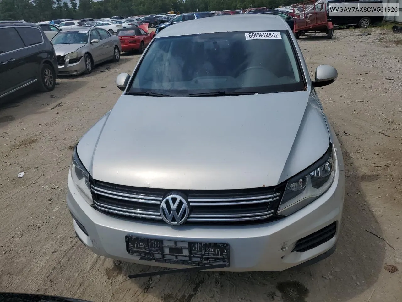 WVGAV7AX8CW561926 2012 Volkswagen Tiguan S