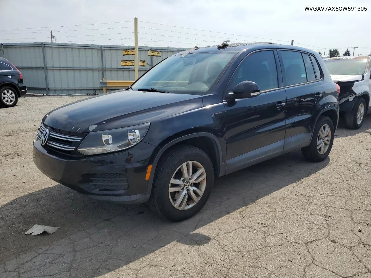 WVGAV7AX5CW591305 2012 Volkswagen Tiguan S