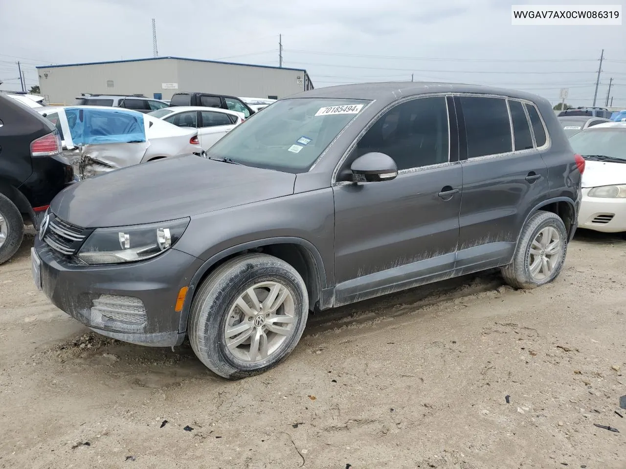 WVGAV7AX0CW086319 2012 Volkswagen Tiguan S