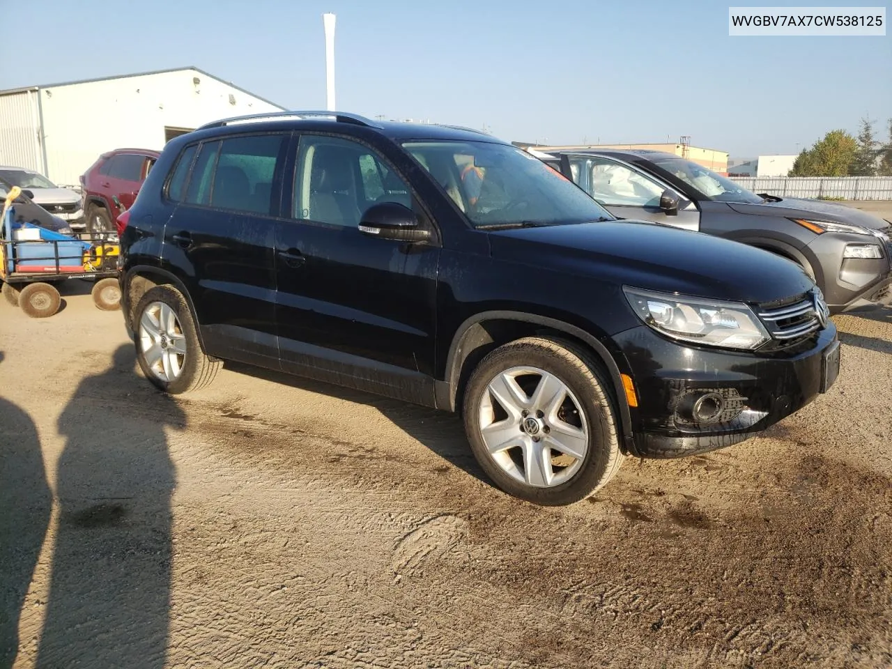 2012 Volkswagen Tiguan S VIN: WVGBV7AX7CW538125 Lot: 70639804